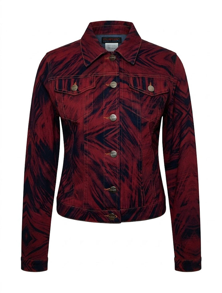 CUSTO Barcelona Chaqueta Denim Estampada