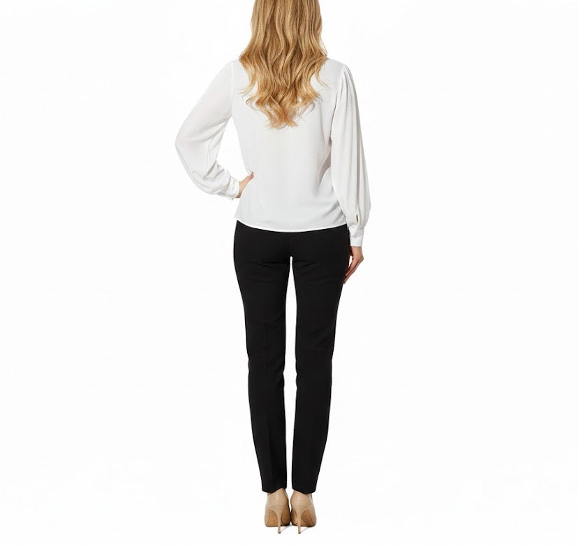 Liu Jo Camisa Blanca con Lazo