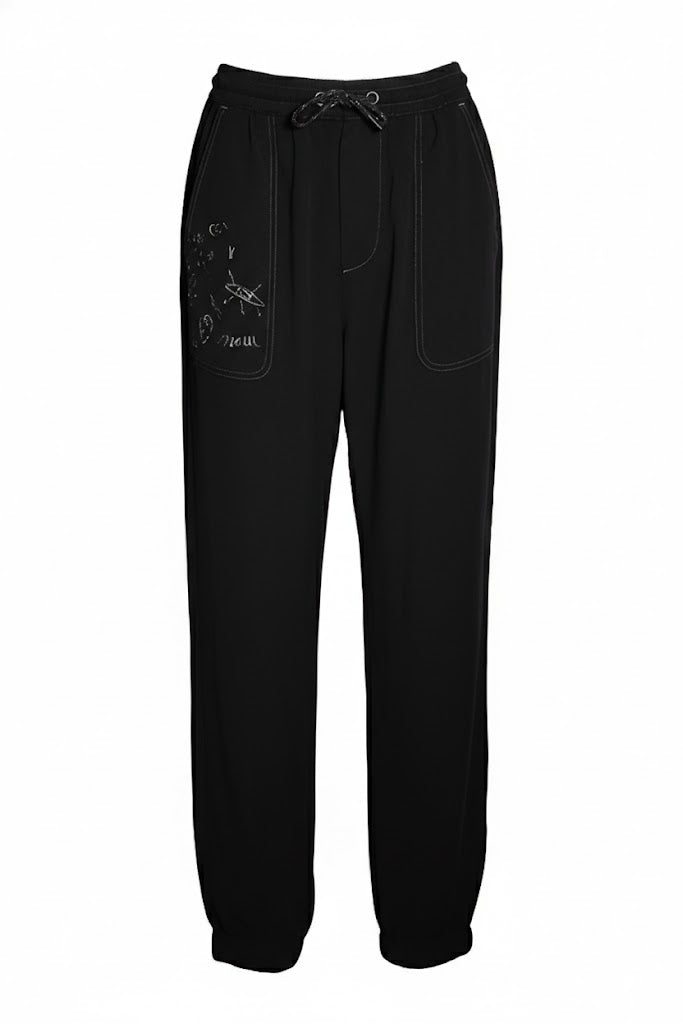 Desigual Pantalon Jogger Lyocell