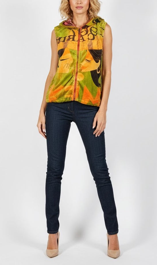 Custo Barcelona Chaleco Abstracto