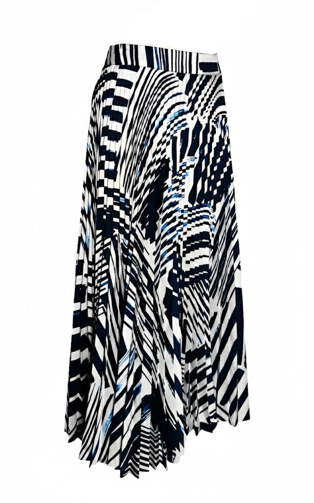 Twin Set Falda Midi Plisada