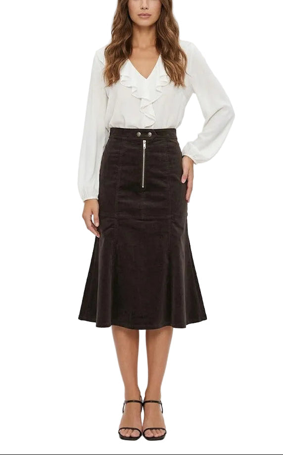 Zadig & Voltaire Falda Midi Java Velvet